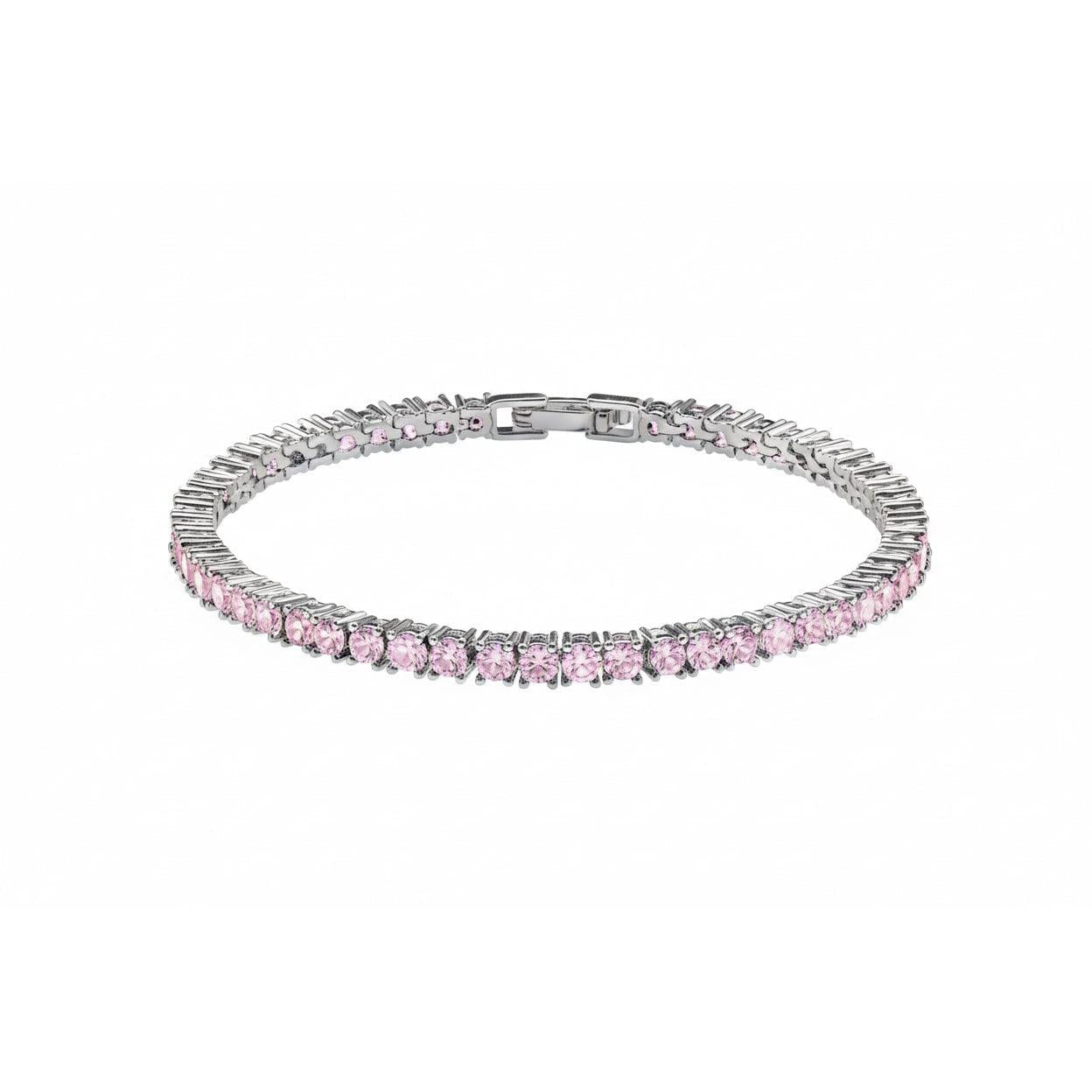 Solid Colored Tennis Bracelet