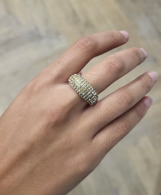 Cloud Pave Ring