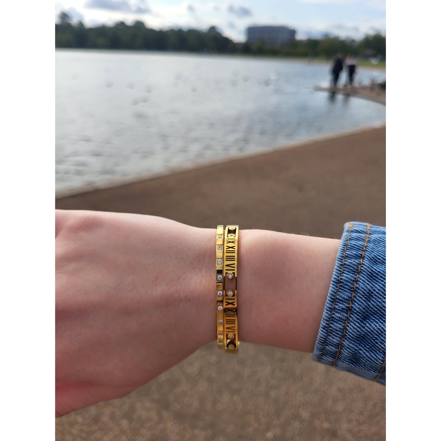 Roman Numeral Bangle