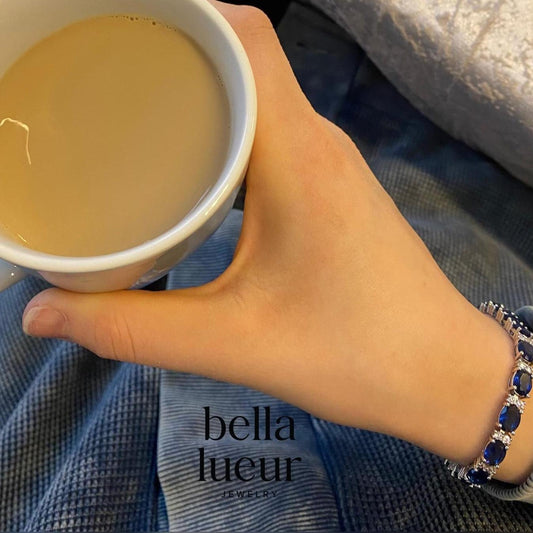 Royal Sapphire Tennis Bracelet