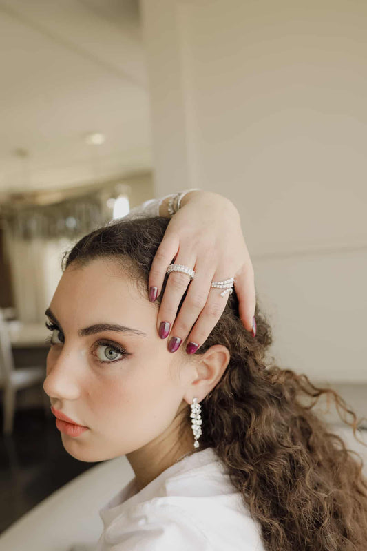 Emerald Cut Eternity Band