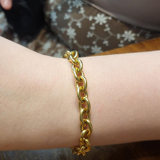 Chunky Gold Bracelet
