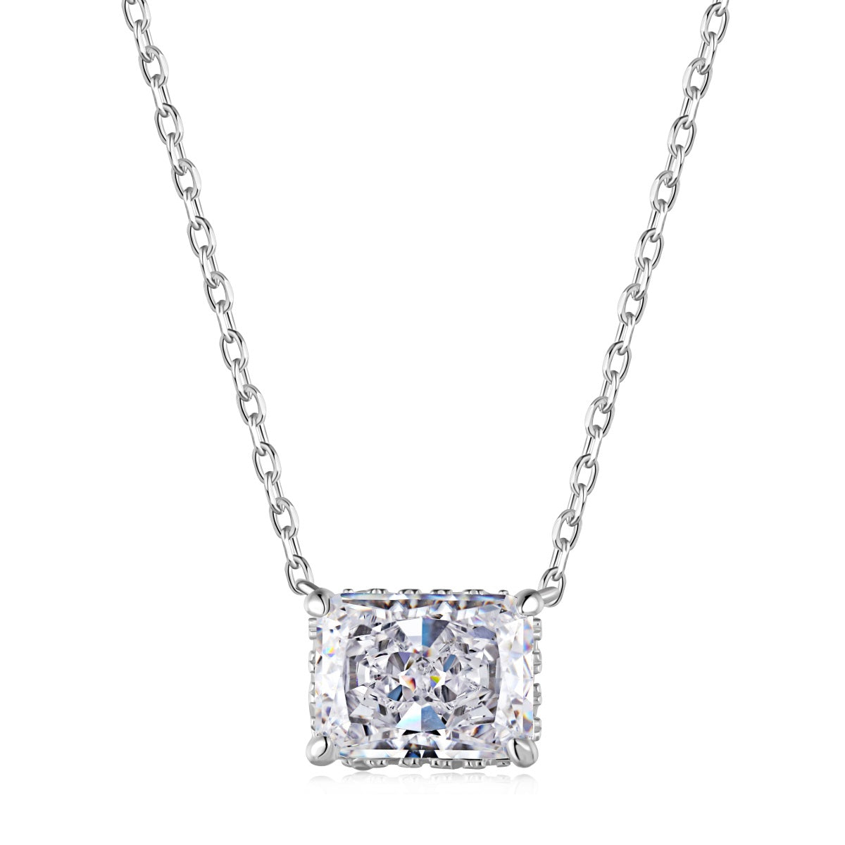Invisible Halo Radiant Necklace