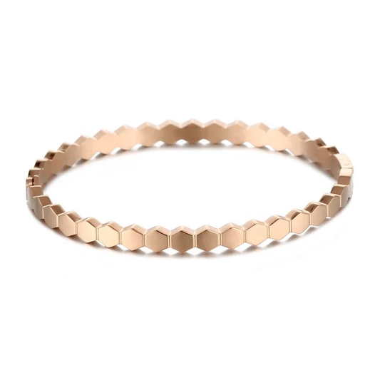 Honeycomb Bangle