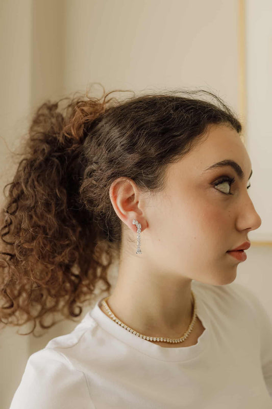 Crawler Drop Earrings