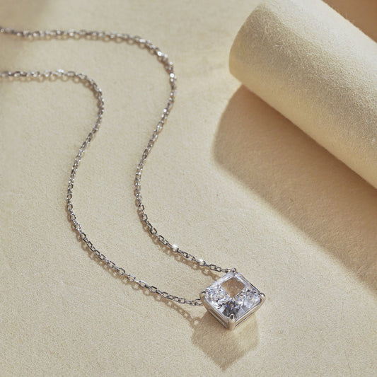 Large Cushion Necklace