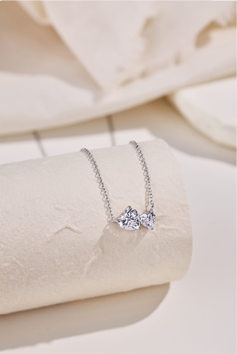 Double Heart Necklace