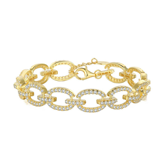 Pave Chain Bracelet