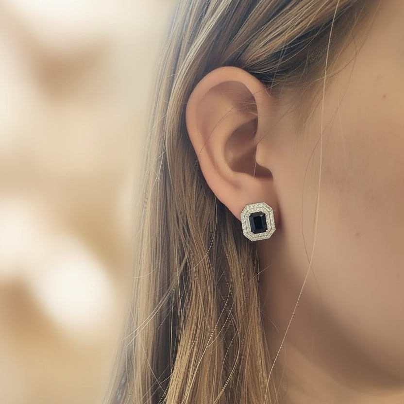 Valencia Halo Studs