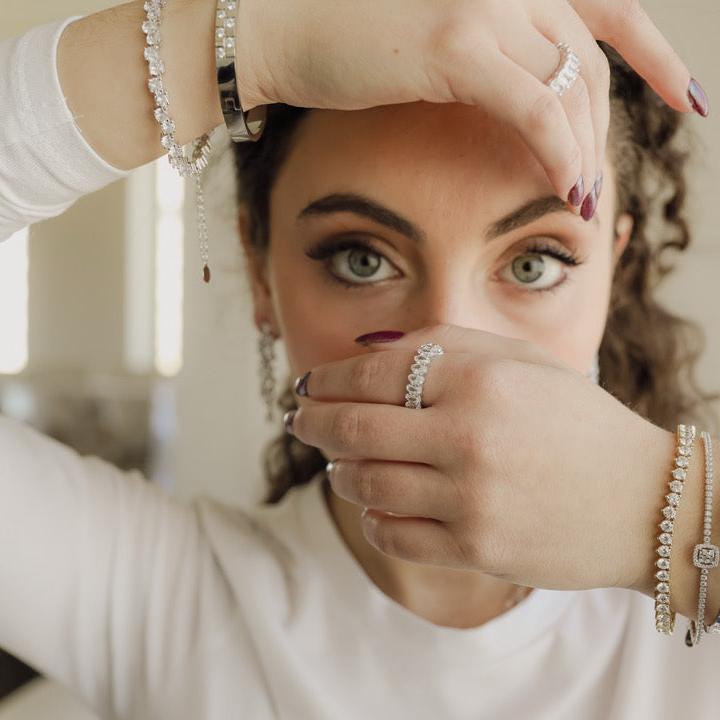 3 Prong Tennis Bracelet