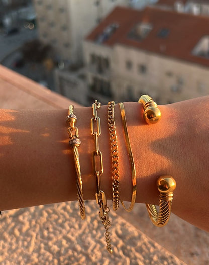 Mini Interlock Bangle