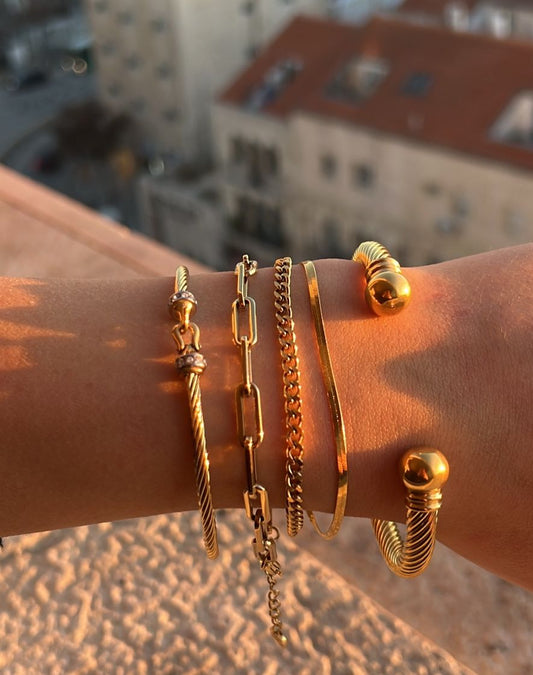 Mini Interlock Bangle