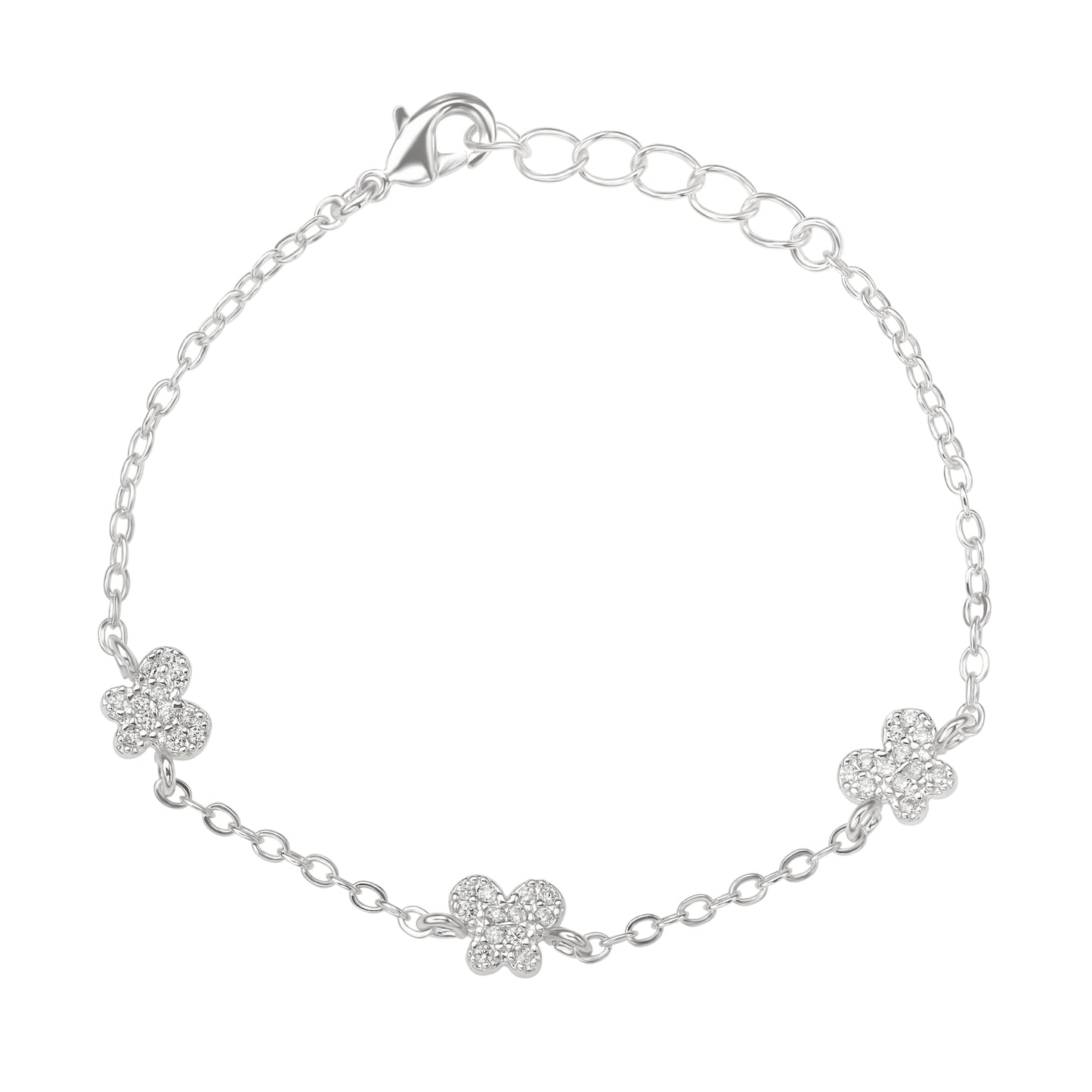 Pave Butterfly Bracelet