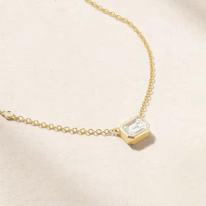 Bezel Necklace