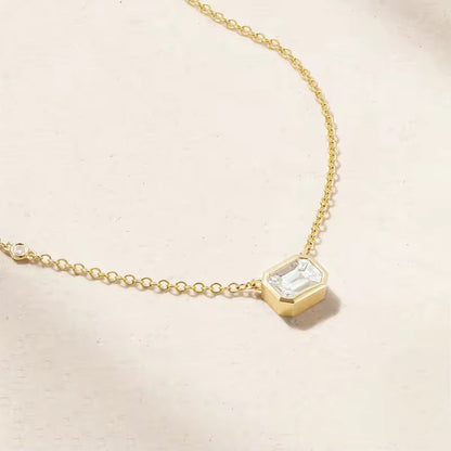 Bezel Necklace