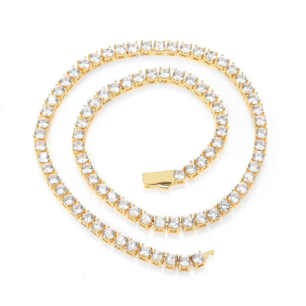 3mm Classic Tennis Necklace