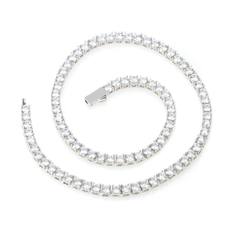 3mm Classic Tennis Necklace