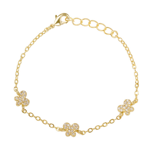 Pave Butterfly Bracelet