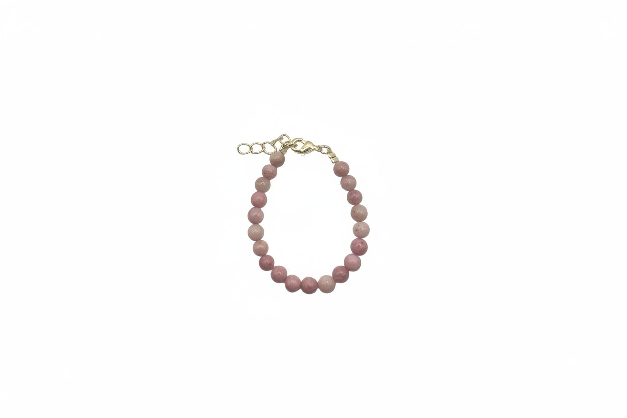 Mauve Beaded Bracelet