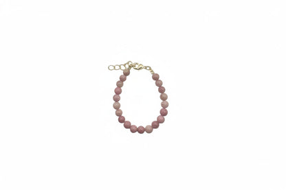 Mauve Beaded Bracelet