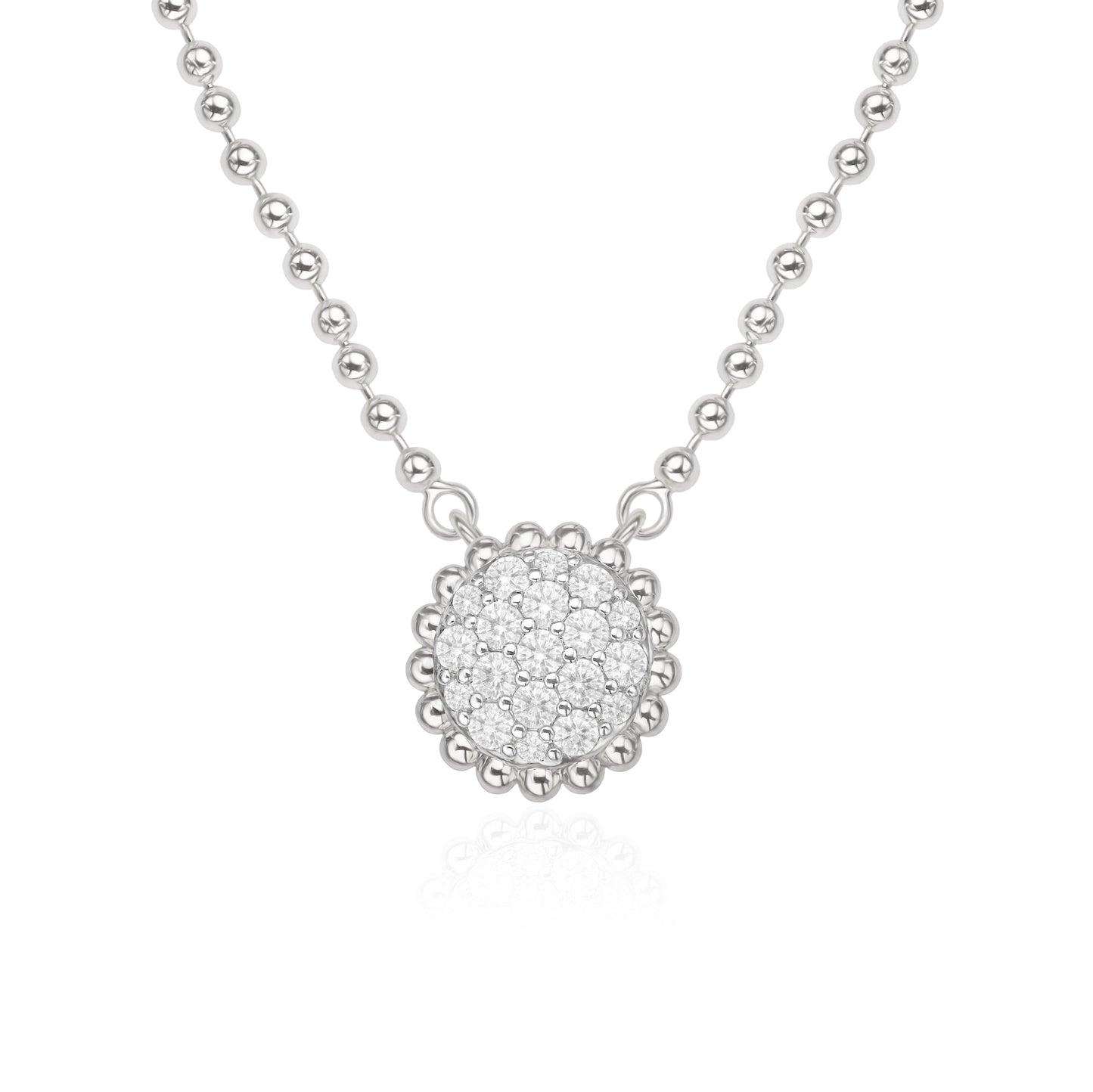 Luxe Beaded Round Necklace