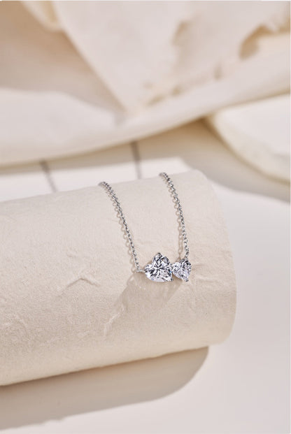 Double Heart Necklace