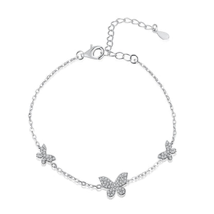 Butterfly Trio Bracelet