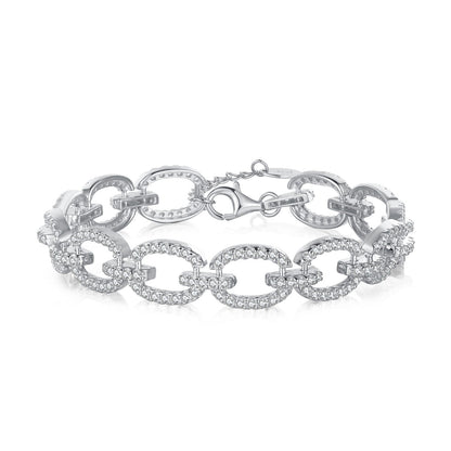 Pave Chain Bracelet
