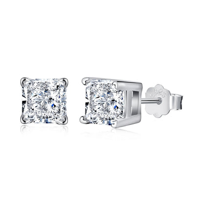 Princess Solitaire Studs