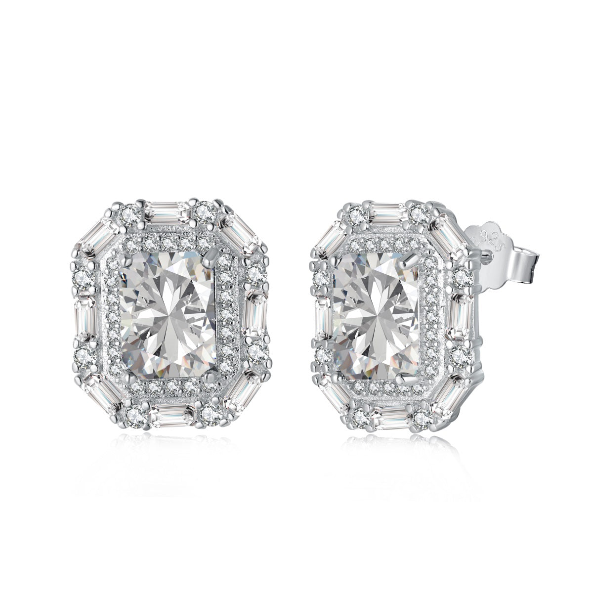 Valencia Halo Studs