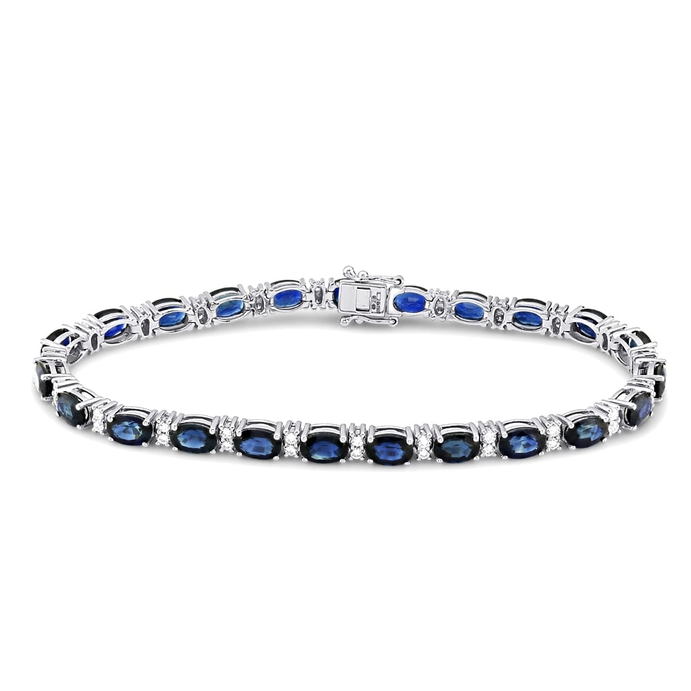 Royal Sapphire Tennis Bracelet