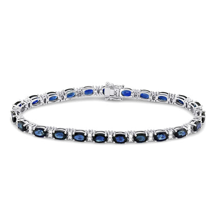 Royal Sapphire Tennis Bracelet