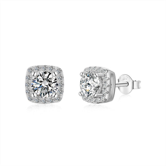 Square Halo Studs