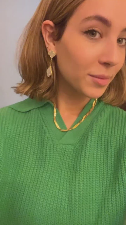Twisted Herringbone Necklace